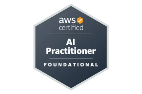 AWS AI Practitioner badge